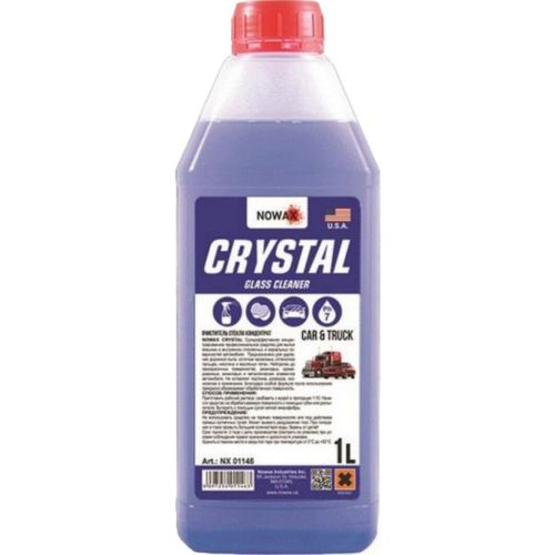 Автомобільний очисник NOWAX CRYSTAL GLASS CLEANER 1 л (NX01146)