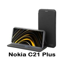 Чохол до мобільного телефона BeCover Exclusive Nokia C21 Plus Black (707917)