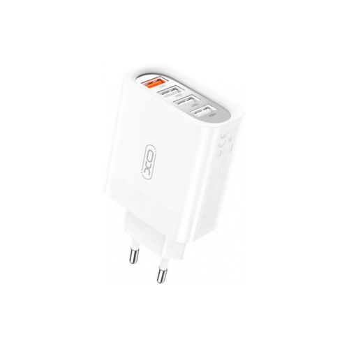 Зарядное устройство XO L100 4USB (1USB QC3.0 + 3USB 2.4A) 18W White (XO-L100)