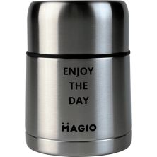 Термос Magio Харчовий Сріблястий 0.6 л (MG-1034)