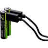 Аккумулятор Verico AAA USB Type-C 600mAh 1.5V Li-ion * 2 (LoopEnergy) (1UDBT-A2WEB2-NN) - Изображение 1
