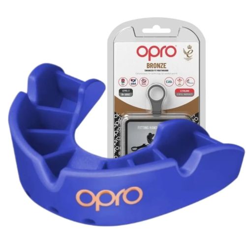 Капа Opro Bronze доросла Blue 102500002 (Bronze_Blue)