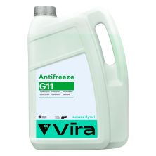 Антифриз VIRA -40 °C G11 зелена 5 кг (VI0031)