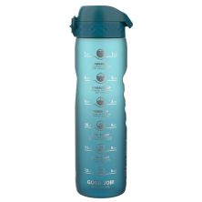 Пляшка для води ION8 OneTouch Times To Drink 1000 мл BPA Free, Teal & Blue (I8RF1000PTBMOT)