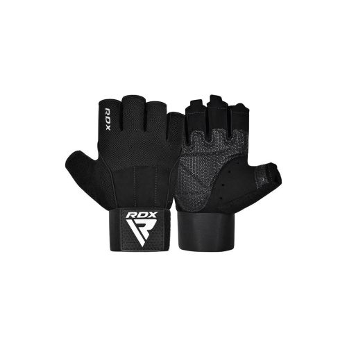Рукавички для фітнесу RDX W3 with EVA Padding Black S (WGS-W3B-S+)