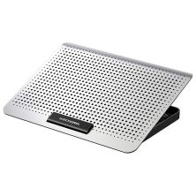 Подставка для ноутбука IceCoorel 10-15.6, 1*180mm 580 RPM, 2*USB, 350x225x26mm, Silver (A18)