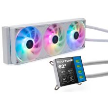 Система жидкостного охлаждения Vinga Storm White