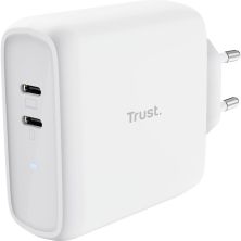 Зарядное устройство Trust Maxo 65W 2xUSB-C PD white (25381_TRUST)