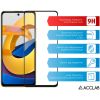 Стекло защитное ACCLAB Full Glue Xiaomi Poco M4 Pro 5G Black (1283126518959) - Изображение 2