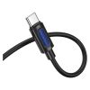 Кабель мультимедийный USB-C to 3.5mm M 1.0m silicone BL20 black BOROFONE (6941991114410) - Изображение 2