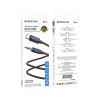 Кабель мультимедийный USB-C to 3.5mm M 1.0m silicone BL20 black BOROFONE (6941991114410) - Изображение 3