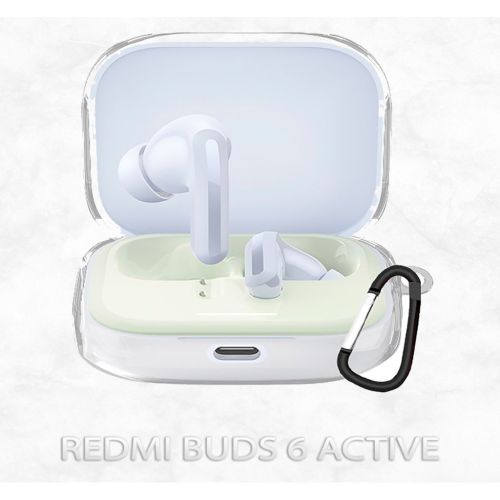 Чехол для наушников BeCover Soft TPU для Xiaomi Redmi Buds 6 Active Transparent (712015)