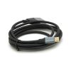 Кабель мультимедийный USB-C to HDMI M 1.8m 4K30Hz black Voltronic (YT-HDMI (M)-Type-C (M)) - Изображение 1