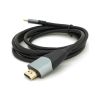 Кабель мультимедийный USB-C to HDMI M 1.8m 4K30Hz black Voltronic (YT-HDMI (M)-Type-C (M)) - Изображение 2