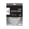 Патч-корд 2м UTP cat 6 CU gray Cablexpert (PP6U-CU-2M) - Изображение 1