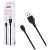 Дата кабель USB 2.0 AM to USB-C 2.0m 2.1A black XO (XO-NB103-TC-2-BK) - Зображення 2