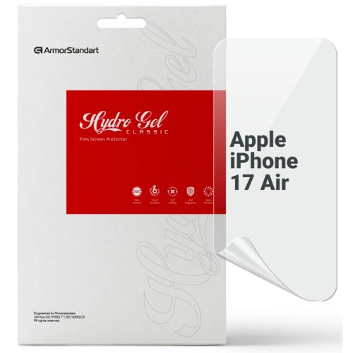 Пленка защитная Armorstandart hydrogel Apple iPhone 17 Air (ARM86170)