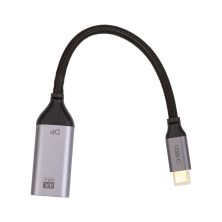 Перехідник USB-C M to DisplayPort F 4K60Hz Cabletime (CA913671)