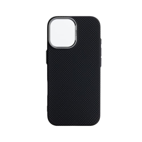 Чохол до мобільного телефона Armorstandart LikeCarbon2 MagCase Apple iPhone 17 Kevlar Black (ARM88379)
