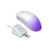 Мишка Hator Hellyberry HM47 Pro RGB Wireless/Bluetooth/USB White/Violet (HM47PRO_white_violet) - Зображення 1