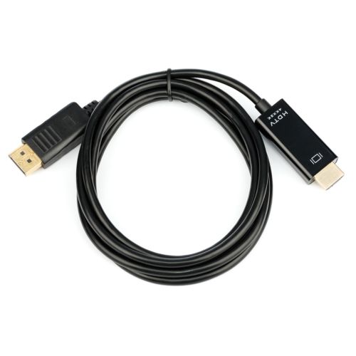 Кабель мультимедійний DisplayPort M to HDMI M 5.0m 8K/4K black Atcom (50100)