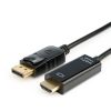 Кабель мультимедійний DisplayPort M to HDMI M 5.0m 8K/4K black Atcom (50100) - Зображення 1