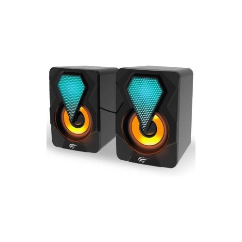 Акустическая система Havit HV-SK210 mini PRO RGB USB Black (6939119040260)