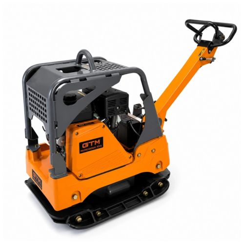 Виброплита GTM с гидравлическим реверсом, двигатель Loncin G390FD, 13hp, 405кг, плита 900×650мм (GPC400-LCRH)
