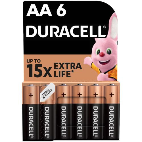 Батарейка Duracell AA MN1500 LR06 * 6 (5007757)