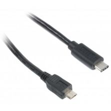 Дата кабель USB 2.0 Type-C to Micro 5P 1.0m Cablexpert (CCP-USB2-mBMCM-6)