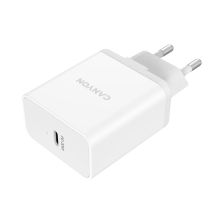 Зарядное устройство Canyon PD 20W/QC3.0 18W WALL Charger with 1-USB A+ 1-USB-C (CNE-CHA20W03)