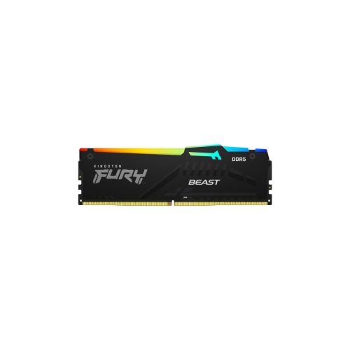 Модуль памяти для компьютера DDR5 16GB 6000 MHz Beast RGB AM5 Black Kingston Fury (ex.HyperX) (KF560C36BBEA-16)