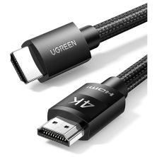 Кабель мультимедийный HDMI to HDMI 3.0m V2.0 Cafule 4K HD119 Ugreen (40102)