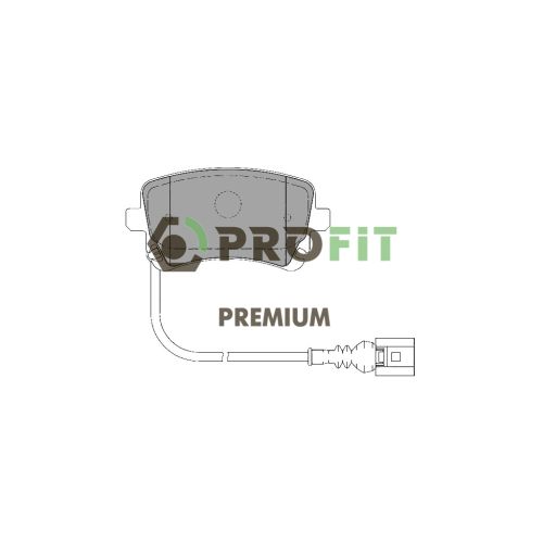 Тормозные колодки Profit 5005-1644