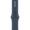 Смарт-годинник Apple Watch Series 9 GPS 41mm Silver Aluminium Case with Storm Blue Sport Band - M/L (MR913QP/A) - Зображення 2