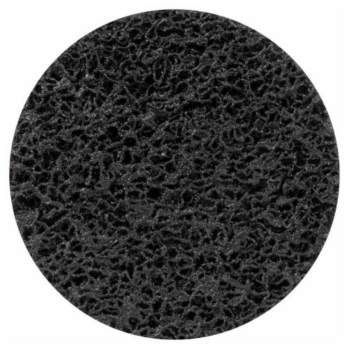 Круг зачистной Sigma из нетканого абразива (коралл) 125мм на липучке черный мягкий (9176261)