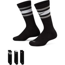 Шкарпетки Nike U NK EVERYDAY PLUS CUSH CREW 3PR DH3415-902 34-38 3 пари Чорні (195244783793)
