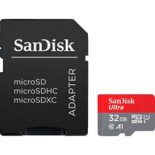 Карта пам'яті SanDisk 32GB microSDHC class 10 UHS-I A1 (SDSQUA4-032G-GN6IA)