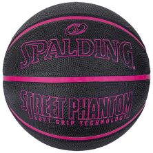 М'яч баскетбольний Spalding Street Phantom чорний, фіолетовий Уні 7 84385Z (689344406398)