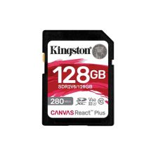 Карта пам'яті Kingston 128GB SDXC class 10 UHS-II U3 Canvas React Plus (SDR2V6/128GB) Карта пам'яті Kingston 128GB SDXC class 10 UHS-II U3 Canvas React Plus (SDR2V6/128GB)