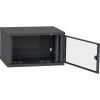 Шкаф настенный Ipcom 6U, 600*350, RAL9005 (СН-6U-060х035-ДС-9005) - Изображение 1