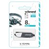 USB флеш накопитель Wibrand 8GB Aligator Grey USB 2.0 (WI2.0/AL8U7G) - Изображение 1