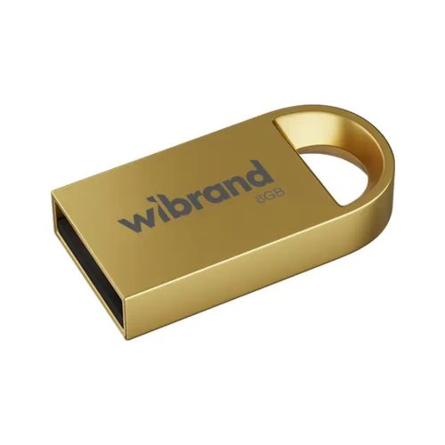USB флеш накопитель Wibrand 8GB lynx Gold USB 2.0 (WI2.0/LY8M2G)