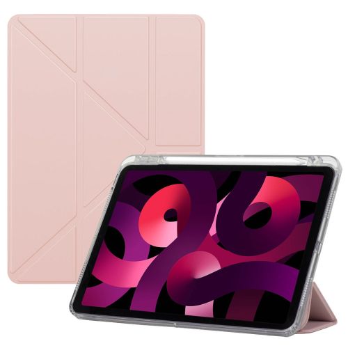 Чохол до планшета BeCover Ultra Slim Origami Transparent Apple iPad Air 11 M2 2024 Pink (711391)
