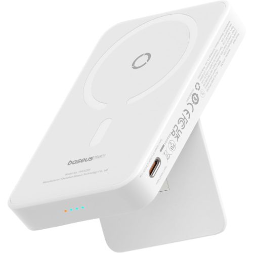 Батарея універсальна Baseus MagPro 5000mAh 20W, White (PPCXZ05) (P10064100222-00)