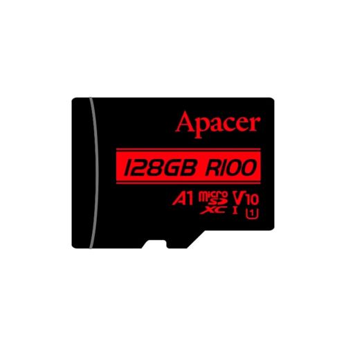 Карта памяти Apacer 128GB microSD class 10 UHS-I V10 A1 (AP128GMCSX10UB-RA)