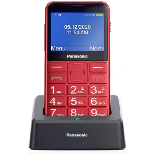 Мобильный телефон Panasonic KX-TU155 Red (KX-TU155EXRN)