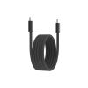 Дата кабель USB-C to USB-C 1.0m 60W Magnet Braided Black Canyon (CND-CCMG60AB15B) - Зображення 1