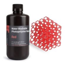 Фотополимерная смола ELEGOO Resin, Water Washable, 1кг, red (50.103.0002)