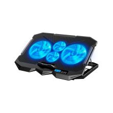 Подставка для ноутбука IceCoorel 10-17, 2*125mm + 2*70mm 2600 RPM, 385x280x28mm, Black (K22)